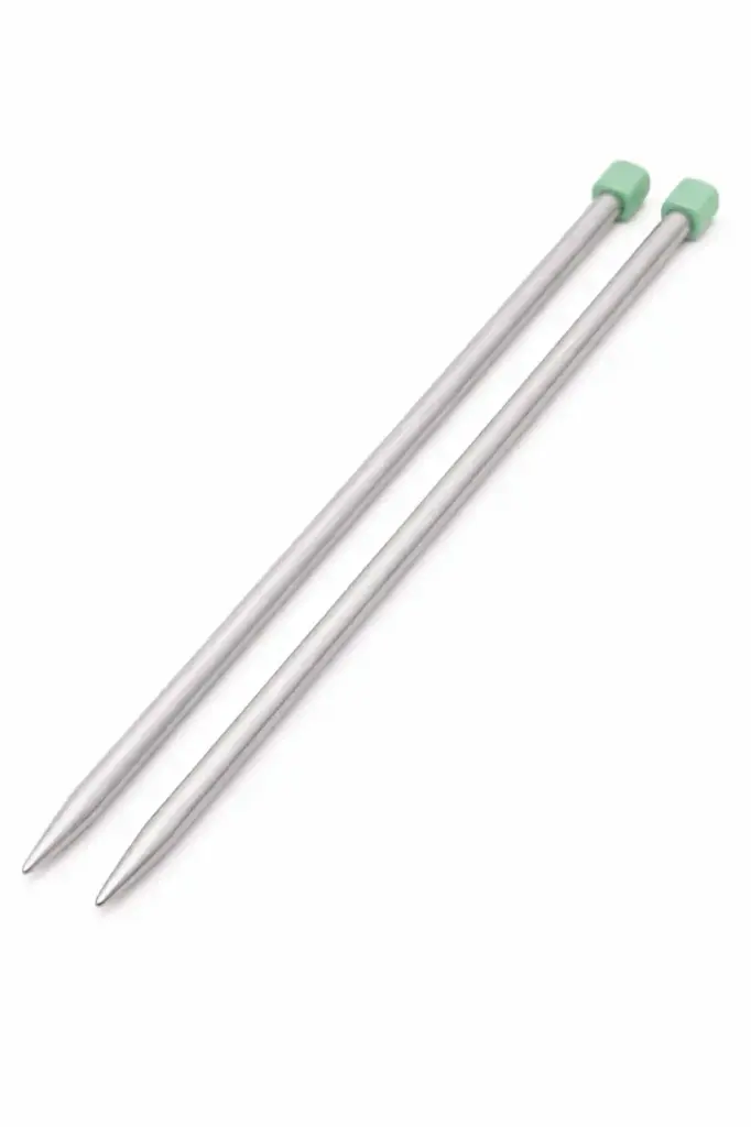 [B003-3MM] ALUMINIUM TEFLON 30CM KNITTING NEEDLE 3MM
