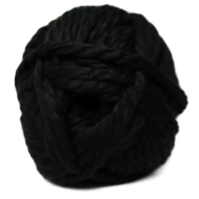  CHARITY MEGA CHUNKY SOLID    300g  - BLACK     