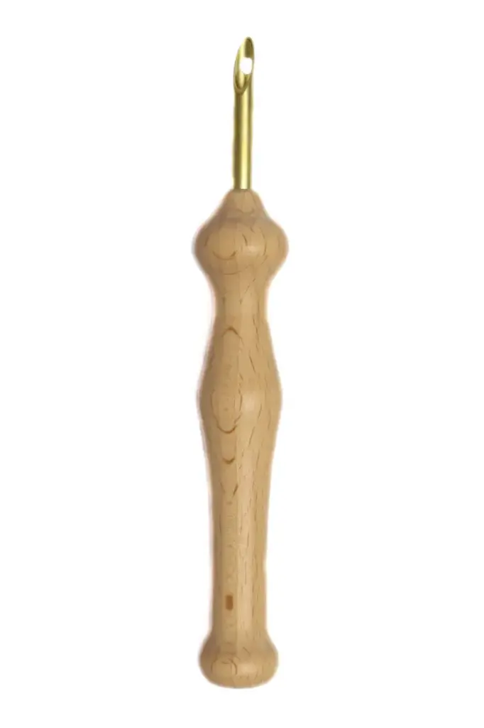  WOOD HANDLE PUNCH NEEDLED 4.8MM INCL 2.75M