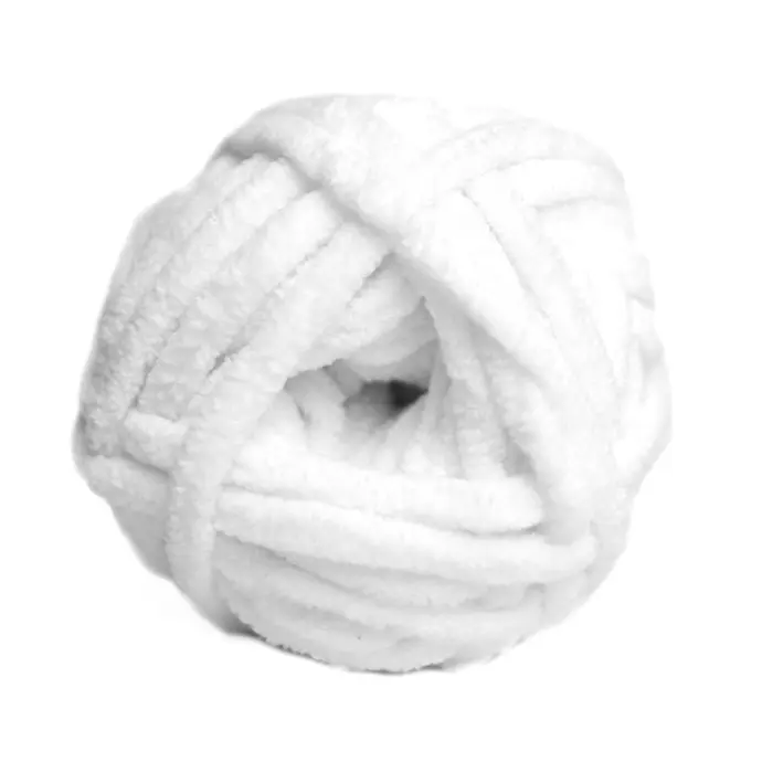 VELOUR MEGA 500g BALL WHITE