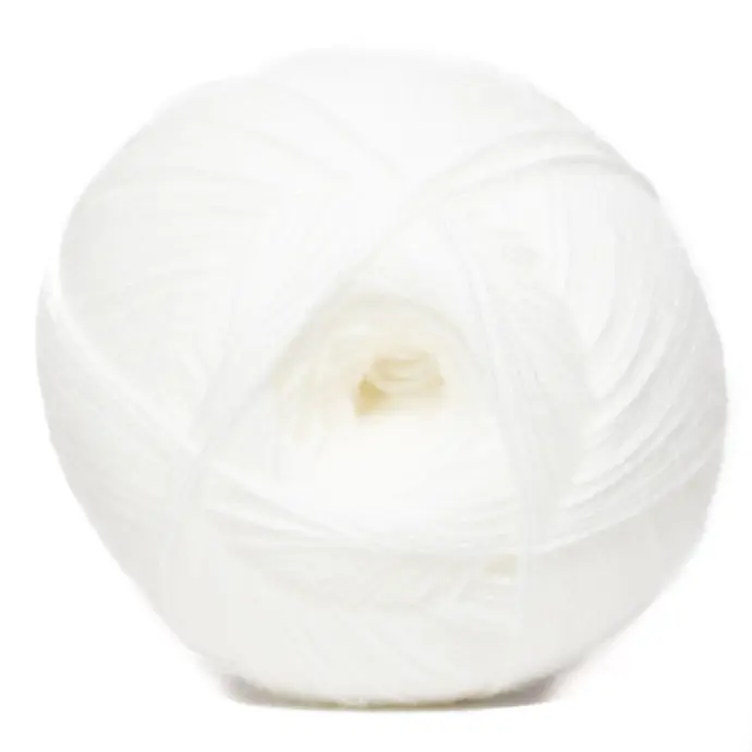 CHARITY 4PLY BLS WHITE
