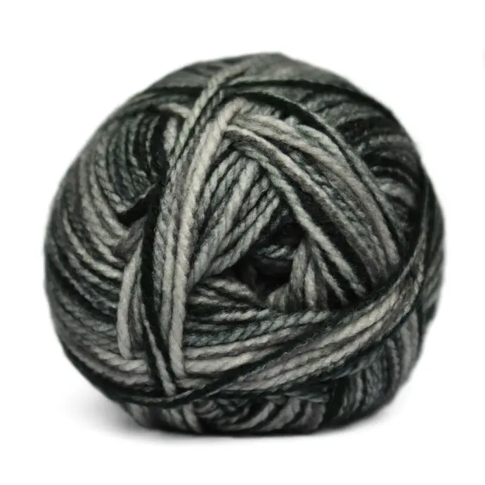 CHARITY P/SKEIN PRINT 5X100G GUNMETAL GREY