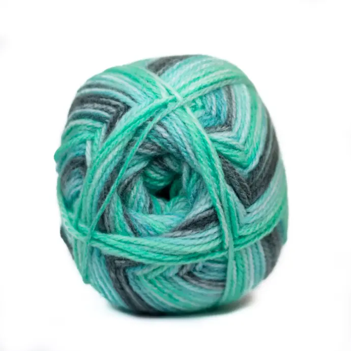  CHARITY P/SKEIN PRINT 5X100G GOING GREEN