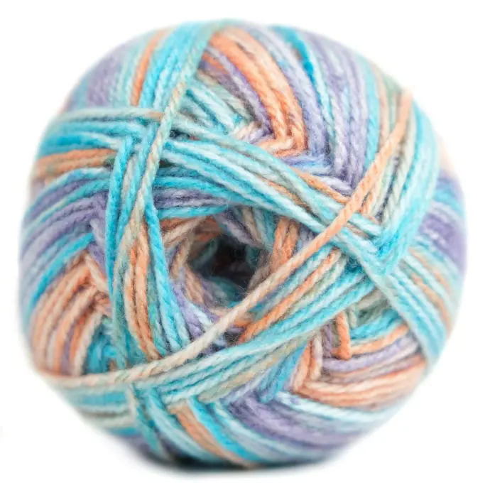  CHARITY P/SKEIN PRINT 100G MANDARIN DUCK