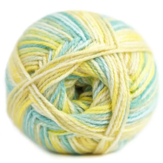  CHARITY P/SKEIN PRINT 5X100G GREEN BANANA