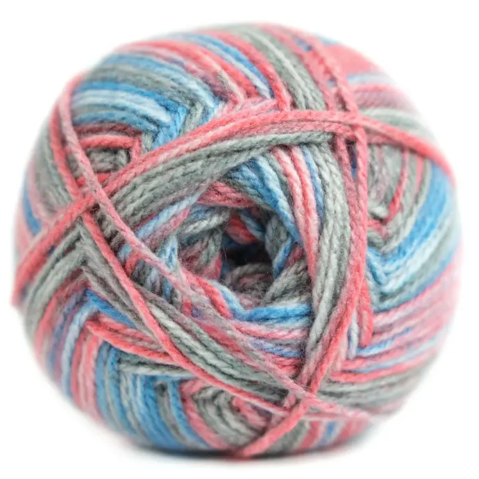 CHARITY P/SKEIN PRINT 100g COLD LOBSTER