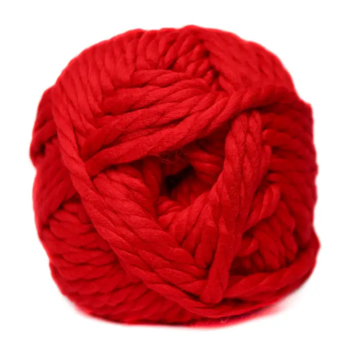 CHARITY MEGA CHUNKY SOLID 300g BLS CHERRY RED