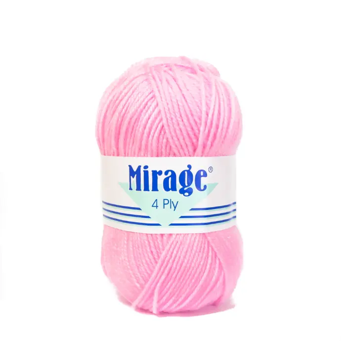 MIRAGE 4PLY 20X25G BLS BRIGHT PINK
