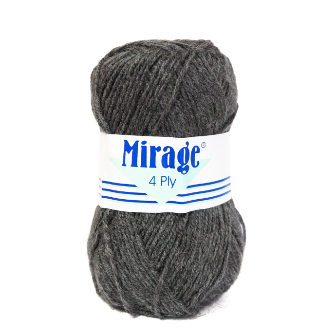 MIRAGE 4PLY 25G BLS SCHOOL GREY
