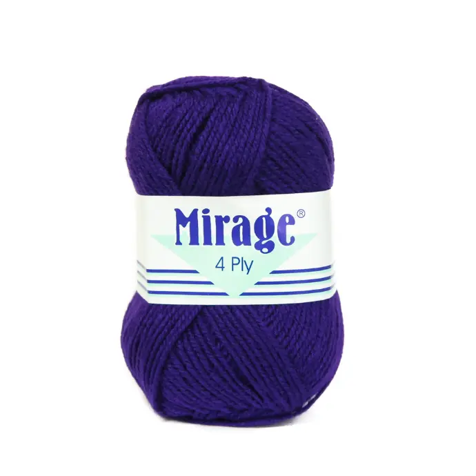 MIRAGE 4PLY 20X25G BLS PURPLE