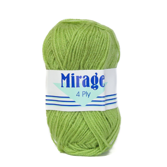 MIRAGE 4PLY 25g BLS SOFT LIME