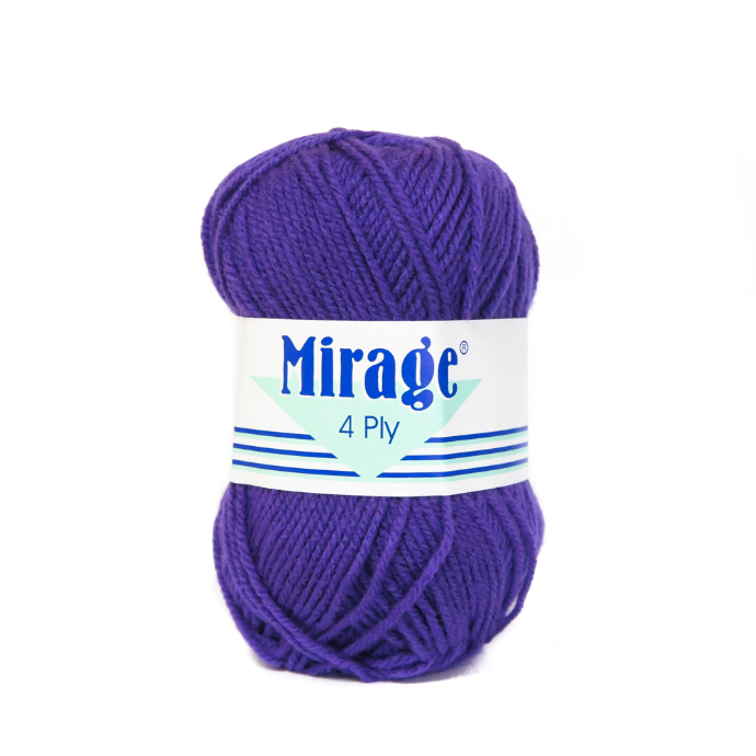 MIRAGE 4PLY 20X25G BLS VIOLET