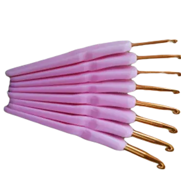 ["A002-7] ["A002-7] ALUMINIUM CROCHET HOOK  7MM