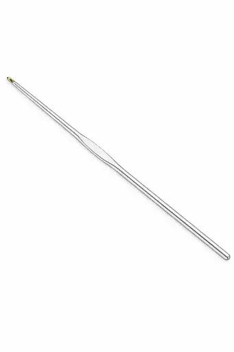 [A007-1.25]  STEEL CROCHET HOOK 12CM  1.25MM