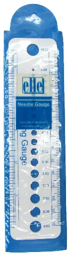 [11000]  KNITTING NEEDLE GUAGE  -   HABBY ACCESSORIES