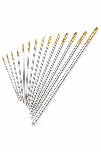 [G101F-9.5] LRG HAND SEWING NEEDLES HABBY ACCESSORIES