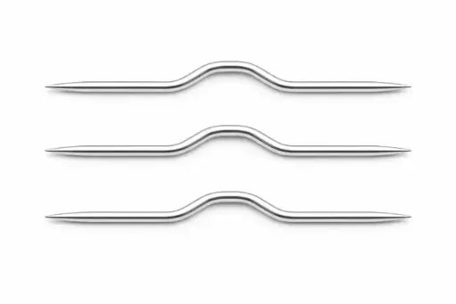 [J101-6]  2.4MM BENT ALUMINUM CABLE STITCH NEEDLE 