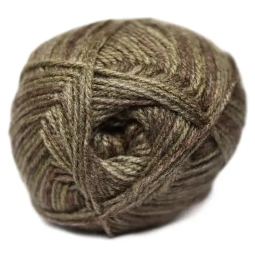 CLASSIC WOOL CHNKY PRINT 100g BLS TOBACCO
