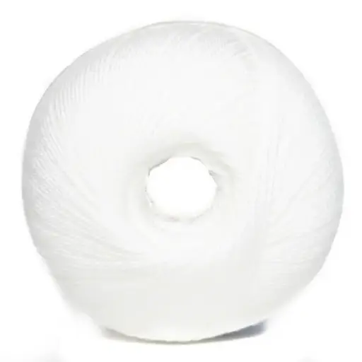 [6032001]  CROCHET 5 10X50G BLS WHITE