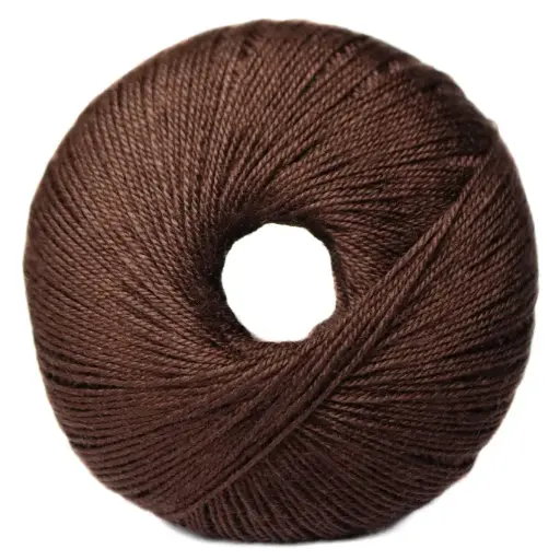 CROCHET 50g BLS BROWN  