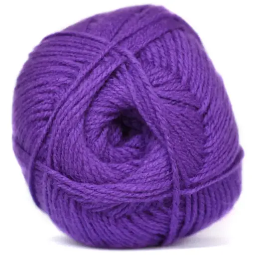 [6001064] FAMILY KNIT DK  BLS PURPLE