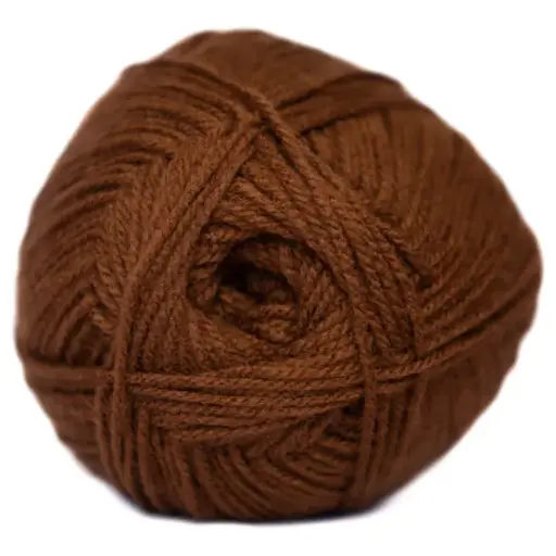 [6001171] FAMILY KNIT DK  BLS MARRON