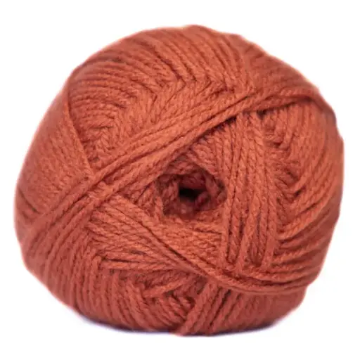 [6001194] FAMILY KNIT DK  BLS COGNAC