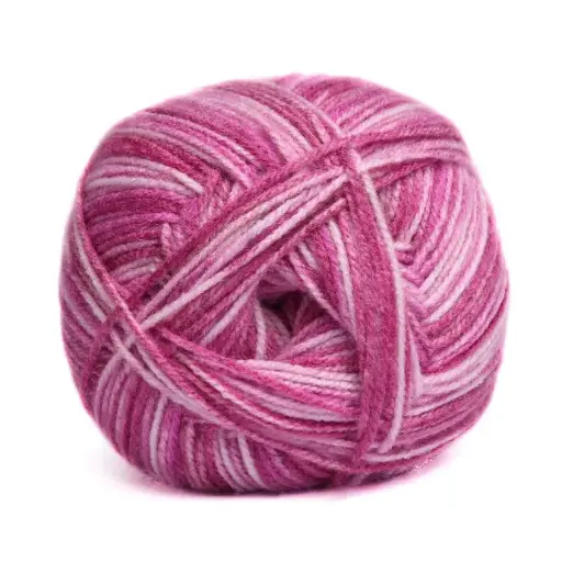 [9003221]  CHARITY P/SKEIN PRINT 5X100G FROSTED PINK