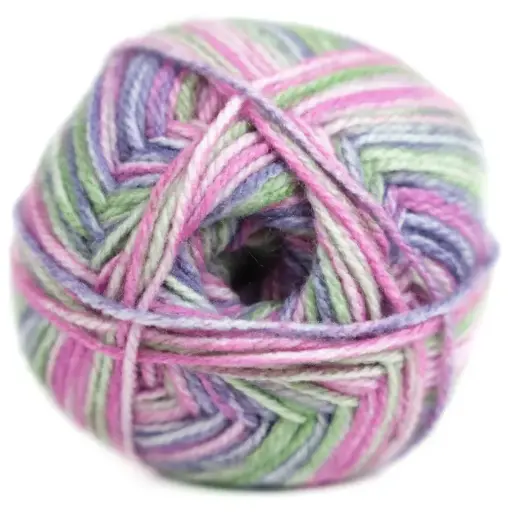 CHARITY P/SKEIN PRINT 100g PLUM TREE