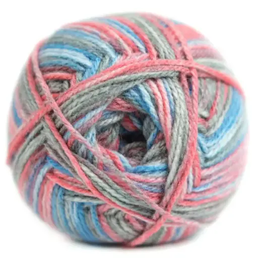 CHARITY P/SKEIN PRINT 100g COLD LOBSTER