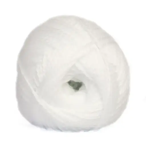 [9009001]  CHARITY P/SKEIN 300g BLS WHITE