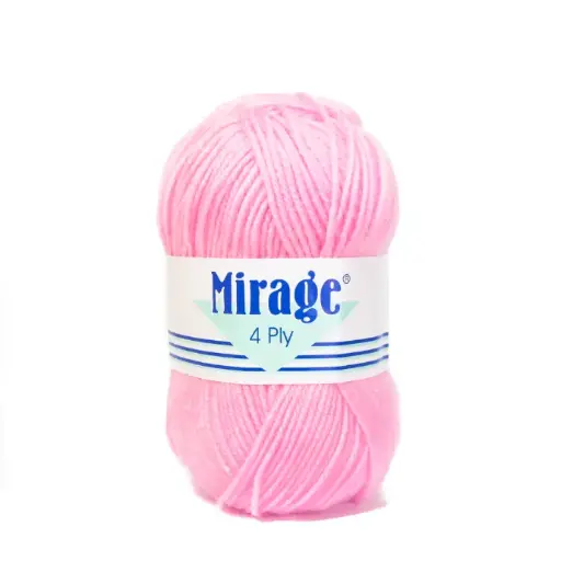 MIRAGE 4PLY 20X25G BLS BRIGHT PINK
