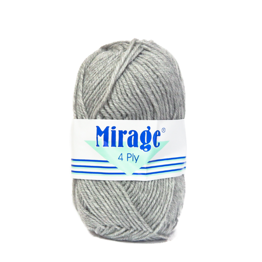 MIRAGE 4PLY 20X25G BLS LT GREY
