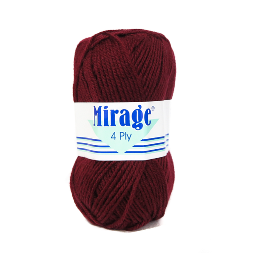 MIRAGE 4PLY 20X25G BLS MAROON